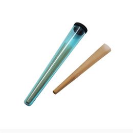 New cone storage tube transparent four Colour plastic tube multi-purpose storage easy to carry