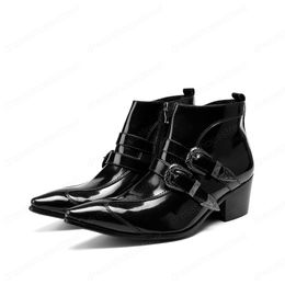 Mens Ankle Boots Military Comfortable Boots New Winter Men Shoes Genuine Leather Boots Fashion Casual Shoes