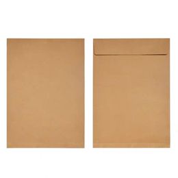 blank kraft paper file bag document holder information file office supply pouch envelope storage Organiser gift free DH8856