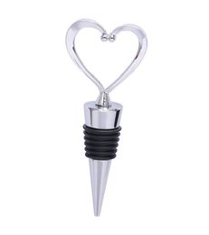 Heart Shaped Champagne Wine Bottle Stopper Valentines Wedding Gifts Set Wine Stopper Bar Accessories XB1