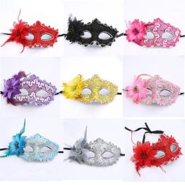 Party Masks Dragon Leather Lining Masquerade Mask Lady Princess Charms Toys Movie Theme Props Drop1