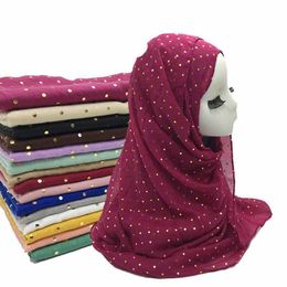 New Glitter Bandana Ladies Viscose Foulard Scarves Femme Fashion Shawls Shimmer Scarf Muslim Women Hijab 10 pcs/lot