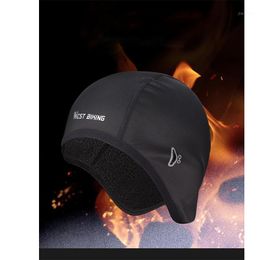 Cycling Caps & Masks Cap Men Women Fleece Autumn Winter Riding Hat Windproof Warm Headgear Outdoor Sports Equipment 2022