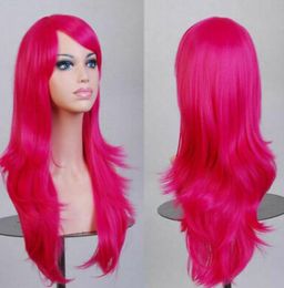 vy Straight Halloween PaWomen Long Hair Full Wig Curly Warty Costume Cosplay