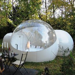 Inflatable Bubble House Tents 4m Diameter Outdoor Tent Family Event for Camping Factory Wholesale Free Blower