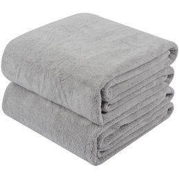 Microfiber Bath Large Bathroom Super Absorbent Shower Towel Extra Soft Towels for Sports Travel 2 Pack 30Inx60In 201217