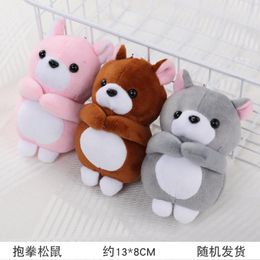 Fashion Jewellery Cute Squirrel Plush Toy Pendant Doll Doll Bag Accessories Factory Direct Custom Wholesale