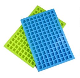 Summer Silicone Ice Molds 126 Lattice Baking Moulds Portable Square Cube Chocolate Candy Jelly Mold Kitchen Baking Supplies