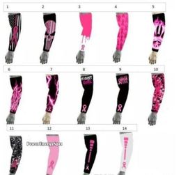 cancer breast ribbon new good quality Digital Camo sleeve Arm Sleeve guard for adult and children ALL Colours AND SIZES