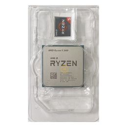 -AMD RYZEN 5 3600 R53600 3.6GHz 6-Core 12 Draht-CPU-Prozessor, brandneu, aber ohne Fan, 7nm, 65 W, L3 = 32m, 100- 000000 31, AM4-CPU-Prozessoren Großhandelscheck vor dem Versand