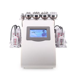 Professional 6 in 1 40k cavitation ultrasound rf vacuum laser slimming machine