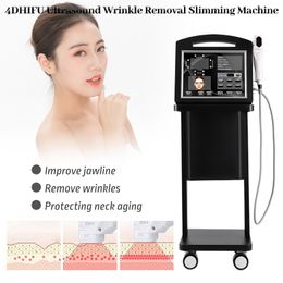 4D HIFU Machine Body Slimming 20000 Shots High Intensity Focused Ultrasound Face Lifting Wrinkle Removal Beauty Equipment