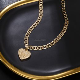 A Z English Initial heart anklet chain Crystal gold chains heart charm foot chains bracelet women fashion jewelry will and sandy gift