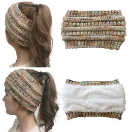Winter Ear Warmer Woollen Headband Women Fashion Elastic Knitted Headband Head Wrap Hairband Girls Hair Accessories