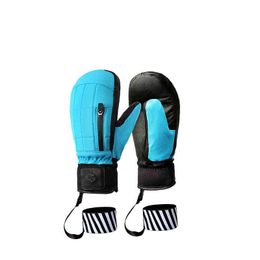 Ski Gloves Snowmobile Winter Gloves Fleece Warm Snowboard Mittens with Windproof and Waterproof 220112