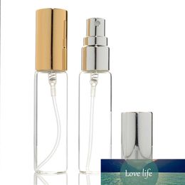 10ML Portable Mini Glass Refillable Perfume Bottle With Atomizer Empty Cosmetic Containers With Sprayer For Travel 1 PC