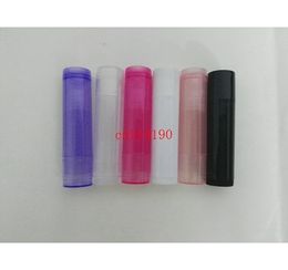 1000pcs/lot Fast Shipping Colourful 5g Empty DIY Lip Balm Tubes Containers Lipstick bottle
