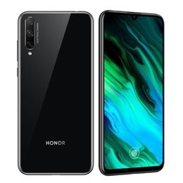 Original Huawei Honour 20 Lite 4G LTE Cell Phone 4GB RAM 64GB ROM Kirin 710F Octa Core 48MP OTG 4000mAh Android 6.3 inch Full Screen Fingerprint ID Face Smart Mobile Phone