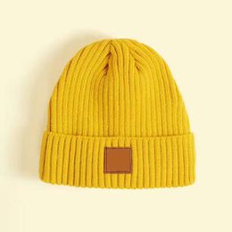 79129 USA Designer Winter Knited CH Beanie Label Winter Vertical Knitted Wool Cap Unisex Folds Casual Beanies Hat 5 Colours Top Quality