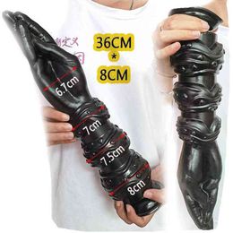 NXY Dildos Realistic Penis Fisting Dildo Suction Cup Anal Sex Toy Butt Plug Particle Spiral Masturbate for Women Men Orgasm Anus Beads 0105