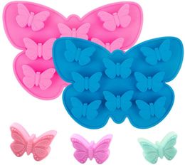 Silicone Butterfly Cake Mould Butterflies Fondant Mould Chololate Candy Cakes Baking Moulds For Cake Decorating 1222205