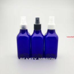 BEAUTY MIISSION 24pcs/lot 200ml blue Liquid plastic spray pump bottle R24 Empty cosmetics bottles 200 cc PET bottlesgood qualtity