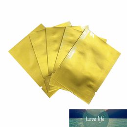 Opening Top Heat Sealable Vacuum Packaging Bag Pure Aluminium Foil PBag Snacks Candy Mylar Bag