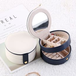 Women Makeup Organisers Holder Cosmetic Brushes Container Jewellery Rings Display Box Home Bathroom Storage Accessories Supplies Y200111