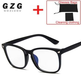 Fashion Sunglasses Frames Computer Glasses Women Men Anti Blue Light Radiation Nerd Points For Work Home Gaming Eye Protect From Ray 20211