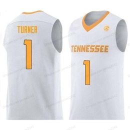 Custom Lamonte Turner #1 College Basketball Jersey Men's Ed White Any Size 2xs-5xl Name and Number Top Quality Jerseys