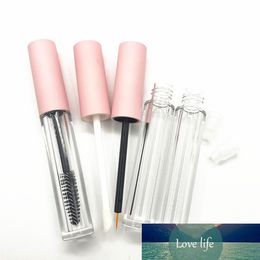 3ml Matte Pink Lid Lipgloss Containers Eyeliner VE Growth Liquid Refillable Bottle Eyelashes Cream Mascara Tube Lip Gloss Bottle