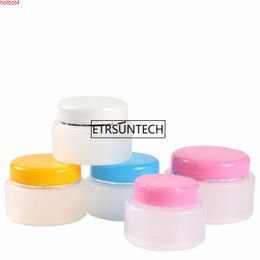 20g 30g 50g Cream Jar Cosmetic Packaging Box Empty Pot Eyeshadow Makeup Face Container F2021good qualtity
