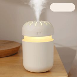 New hot large capacity silent desktop humidifier 1L atmosphere light aromatherapy car T8 humidifier free shipping