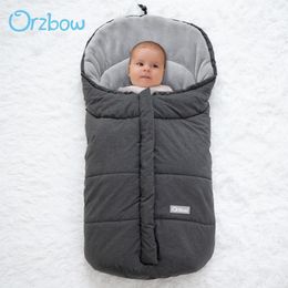 Orzbow Infant Extract Envelope Newborn Sleeping Bag For Baby Stroller Sleepsacks Footmuff Winter Warm Outdoor Baby Cocoon 0-12M 201208