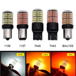 3014 144smd Canbus Turn Signal Light S25 1156 P21W BA15S LED BAY15D BAU15S PY21W T20 LEDs 7440 7443 W21W 1157 Bulbs