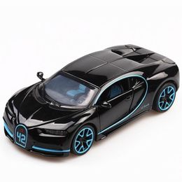 1:32 Bugatti Chiron Metal Alloy Diecasts & Toy Vehicles Miniature Scale Model Car Toys For Children LJ200930