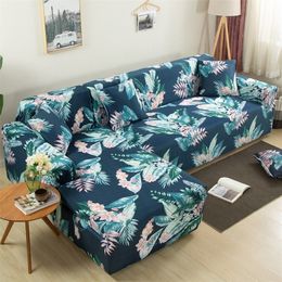 sofa protector corner sofa cover L shape need to buy 2 pieces of normal cover couch cover stretch protector for L sofa LJ201216