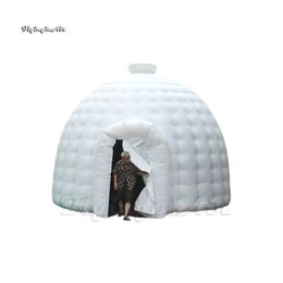 Trade Show Tents Outdoor Inflatable Igloo White Air Blow Up Dome Tent For Exhibition And Party Events