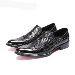Handmade Men Shoes Iron Toe Black Genuine Leather Dress Shoes Men Formal Oxford Shoes for Men zapatos de hombre, US12