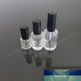560/carton X 5 ml empty nail polish bottle bottles with white black lid,S