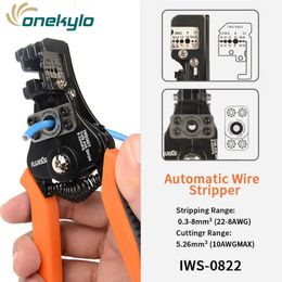 IWS-0822 Multifunction Wire stripper manual stripping pliers multi-function electrician wire cutters IWISS tool plier Y200321