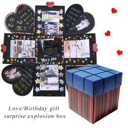 Gift Wrap High Quality DIY Surprise Love Explosion Box For Anniversary Scrapbook Po Birthday Christmas Gift1