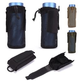 Outdoor Sports Molle Hydration Pack Assault Combat Molle Bag Tactical Foldable Water Bottle Pouch NO11-657