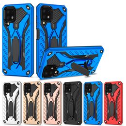 Hybrid Rugged Armour Shockproof Cases For Samsung Galaxy A12 A22 A32 A42 A52 A72 4G 5G Soft TPU Hard PC Kickstand Protective Cover