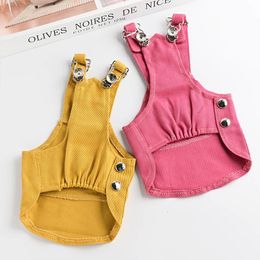 New Arrival Pet Dog Clothes French Bulldog Puppy Pets Dogs Clothing For Small Medium Dogs Jeans Coat Jacket Ropa Perro Pug 201114