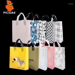 Gift Clothing Cosmetic Pattern Printing Custom Plastic Hand Organ Wide Side Packaging Bag Store Shopping Backpack Doll Box Shoes1