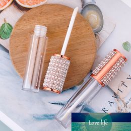 5ml rose gold Round Lip Gloss Tubes Clear Empty Lip Gloss Containers lipgloss Bottles Cosmetic DIY pearl diamond lipgloss tube