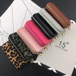 2021 Original Designer Purse Pu Leather Women Mini Wallets Fashion Cards Holders Slim Coin Pocket Money Small Bag