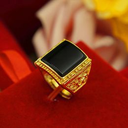 Magnetic Earrings Saturday Jewellery 24 Gold Ring Mens Real Gold Ring Hong Kong Tax-Free Gold Ring with Agate Fu Fa Cai Opening