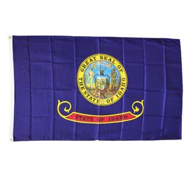US America Idaho State Flags 3'X5'ft 100D Polyester Outdoor Hot Sales High Quality With Two Brass Grommets